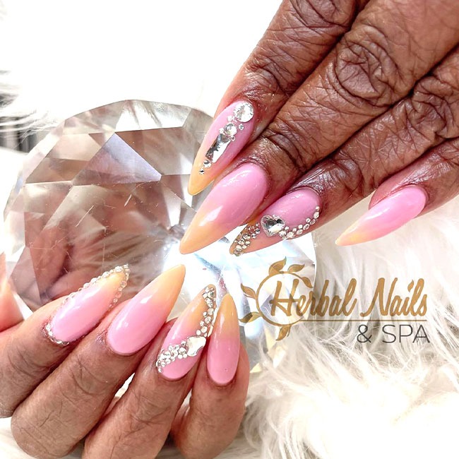 Herbal Nails & Spa Eastvale CA 92880 Manicure & Pedicure Designs