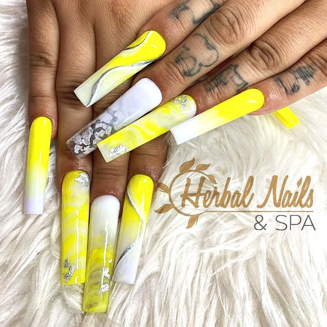 Herbal Nails & Spa Eastvale CA 92880 Manicure & Pedicure Designs
